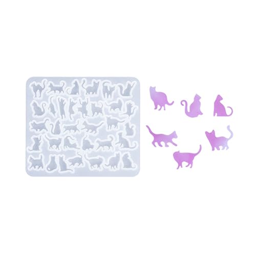 Elegante Robuste Silikonkatzen Ohrringform Für Schmuckzubehör Für Handwerk Von Lieferungen Hauszubehör Silikonohrring Katzen Schimmel von Vexebnular