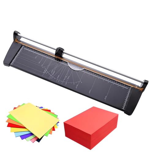 Vexorium A2 Papierschneider – 60cm Roll- und Hebelschneider für Bastelpapier, Karton, Fotos | Schneidet 1mm/10 Blätter | Rostfreie Metallplatte Schule Büro Druckerei Vexorium A2 Papierschneider – 60cm Roll- und Hebelschneider für Bastelpapier, Karton, Fotos | Schneidet 1mm/10 Blätter | Rostfreie Metallplatte Schule Büro Druckerei von Vexorium
