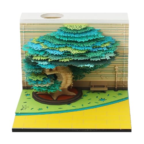 3D Kalender 2026-3D Baum Kunst 2026 Kalender Notizblock - Notizblock Wohnaccessoires Bastelbedarf für Weihnachten,Einzug Geschenk Schüler Studenten Büro Lehrer Familie 3D Kalender 2026-3D Baum Kunst 2026 Kalender Notizblock - Notizblock Wohnaccessoires Bastelbedarf für Weihnachten,Einzug Geschenk Schüler Studenten Büro Lehrer Familie von Vgvgaj