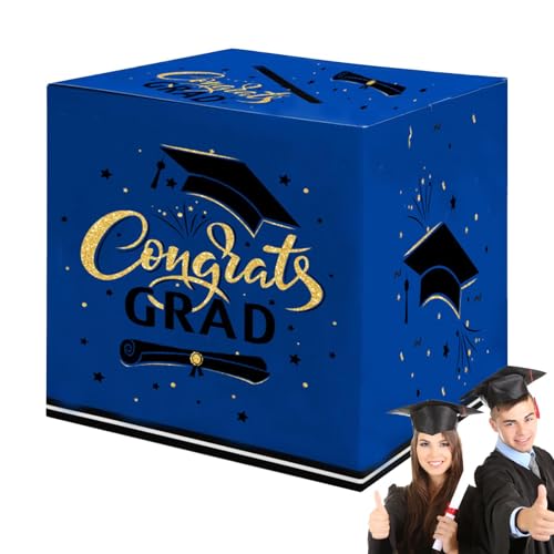 Box für Schulabschluss, Schachtel für Abschlusskarten | Nachrichtenbox für Abschlussfeier und Abschlussfeier, Doktorhut-Design, Dekoration für Abschlussfeiern Box für Schulabschluss, Schachtel für Abschlusskarten | Nachrichtenbox für Abschlussfeier und Abschlussfeier, Doktorhut-Design, Dekoration für Abschlussfeiern von Vgvgaj