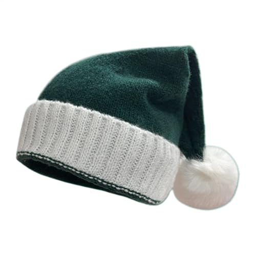 Green 2 Stück Weihnachtsmütze, Weihnachtsmütze, für Erwachsene, groß, luxuriös, Weihnachtsmütze, Plüsch, weich, Weihnachtsmannmütze, Rot, mit Bommel, 45 – 55 cm Green 2 Stück Weihnachtsmütze, Weihnachtsmütze, für Erwachsene, groß, luxuriös, Weihnachtsmütze, Plüsch, weich, Weihnachtsmannmütze, Rot, mit Bommel, 45 – 55 cm von Vgvgaj