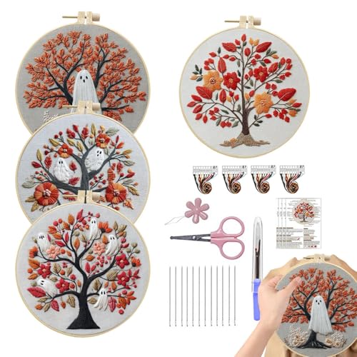 Halloween-Stickerei-Sets für Erwachsene – Gestanzte Gothic-Stickerei-Sets für Halloween | Zubehör für Kostüme, Partys, Geburtstage, Innendekoration, Kleiderprojekte für Halloween-Stickerei-Sets für Erwachsene – Gestanzte Gothic-Stickerei-Sets für Halloween | Zubehör für Kostüme, Partys, Geburtstage, Innendekoration, Kleiderprojekte für von Vgvgaj