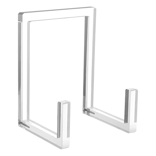 Plattenständer für Display, Acrylanzeigeständer | Multifunktional Display Ständer für Album - Acryl -Staffelei -, wiederverwendbare Wohnkern für Wohnzimmer, Schlafzimmer von Vgvgaj