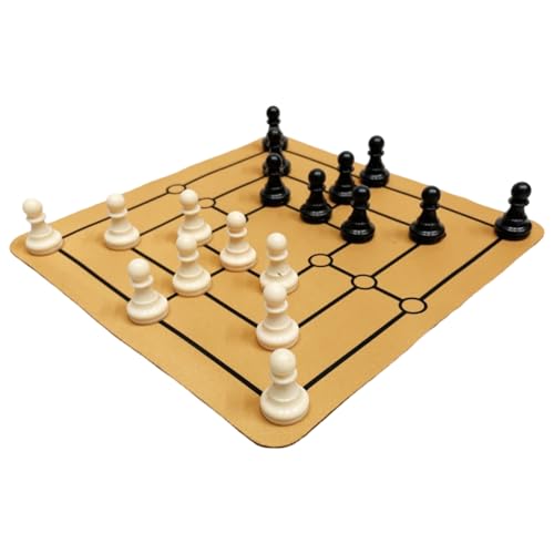 Schachbrett - Reiseschachspiel Mit Holzfiguren | Pädagogisches Holzspielzeug Feinmotorik Training, Familienspiele & Lernaktivitäten Vorschule Tragbar Für Kinder Und Erwachsene Schachbrett - Reiseschachspiel Mit Holzfiguren | Pädagogisches Holzspielzeug Feinmotorik Training, Familienspiele & Lernaktivitäten Vorschule Tragbar Für Kinder Und Erwachsene von Vgvgaj