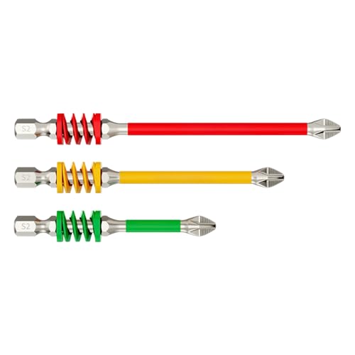 Schraubenbohrer für Bohrmaschine, rutschfest, magnetisch, federbelastet, für Bohrmaschinen in Klempnerei, Zimmerei, Elektrik, Mechanik und Bau Schraubenbohrer für Bohrmaschine, rutschfest, magnetisch, federbelastet, für Bohrmaschinen in Klempnerei, Zimmerei, Elektrik, Mechanik und Bau von Vgvgaj