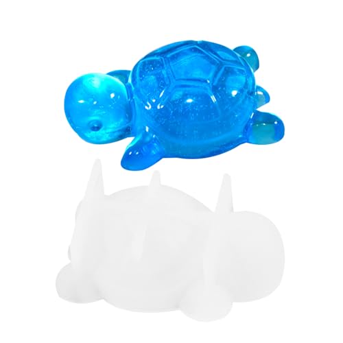 Vgvgaj 5 Stuck Schildkrötenform Silikon Schildkröte Harz Silikonform Gießform Schildkröte Kleine Meeresschildkröte Tierharzformen Epoxidharz Formen Für Epoxidharzguss 3.5x5.5cm von Vgvgaj