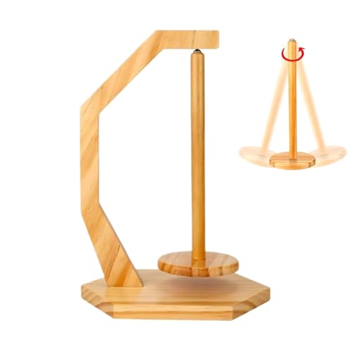 Vgvgaj Fadenhalter, magnetisch, drehbar, aus Holz, Wollabroller aus Holz, magnetisch, drehbar, für Geschenke, Häkelzubehör Vgvgaj Fadenhalter, magnetisch, drehbar, aus Holz, Wollabroller aus Holz, magnetisch, drehbar, für Geschenke, Häkelzubehör von Vgvgaj