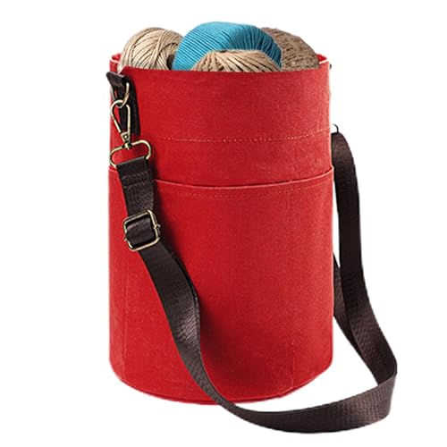 Vgvgaj Häkeltaschen-Organizer, Aufbewahrungstasche für Häkelgarn, Organizer, für Anfänger zum Häkeln, Organizer, Tasche mit Kordelzug, für Schere, Haken Vgvgaj Häkeltaschen-Organizer, Aufbewahrungstasche für Häkelgarn, Organizer, für Anfänger zum Häkeln, Organizer, Tasche mit Kordelzug, für Schere, Haken von Vgvgaj