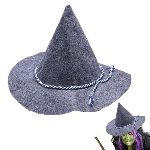 Vgvgaj Vogelscheuche Hut, Hollandische Hexenhüte aus Filz für Oktoberfest, Cosplay-Zubehör, Bayern-Kostüm, für Halloween-Party, Karneval, Maskenabend Vgvgaj Vogelscheuche Hut, Hollandische Hexenhüte aus Filz für Oktoberfest, Cosplay-Zubehör, Bayern-Kostüm, für Halloween-Party, Karneval, Maskenabend von Vgvgaj