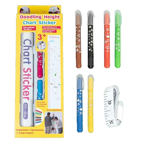 Vhjlfig Größenmessband,Zum Bemalen Höhenmesser Wanddeko | Kinderzimmer Spielzimmer Wandsticker Vhjlfig Größenmessband,Zum Bemalen Höhenmesser Wanddeko | Kinderzimmer Spielzimmer Wandsticker von Vhjlfig