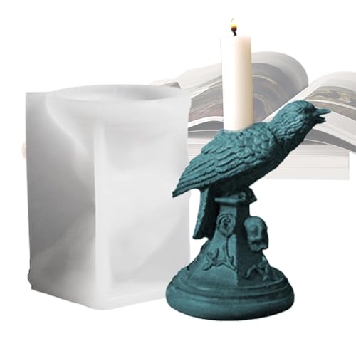 Vhjlfig Halloween Vogel Kerzenform | Silikon Vogel Harzgießform - Multifunktionelle Seifenform Geschenkidee Für Erwachsene Vhjlfig Halloween Vogel Kerzenform | Silikon Vogel Harzgießform - Multifunktionelle Seifenform Geschenkidee Für Erwachsene von Vhjlfig