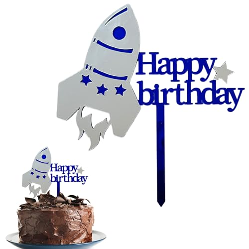 Happy Birthday Cake Topper, Cake Topper Geburtstag, Tortendeko Geburtstag, Happy Birthday Topper, Tortenaufleger Personalisiert für Junge und Mädchen von Vhtanop