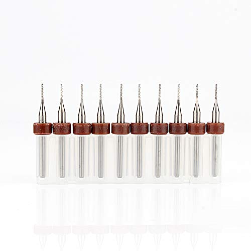 10 Carbid -Bohrbits 0,8 Mm Wolframstahlblatt CNC -Gravur -Bit -Werkzeug, PCB -Druckscheideplatine Carbid -Mikrobohrer für Aluminium, Glasfaser, Leiterplatte, Holzplastik 10 Carbid -Bohrbits 0,8 Mm Wolframstahlblatt CNC -Gravur -Bit -Werkzeug, PCB -Druckscheideplatine Carbid -Mikrobohrer für Aluminium, Glasfaser, Leiterplatte, Holzplastik von ViaGasaFamido