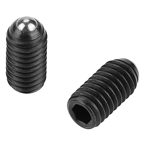 10pcs M6 -Serie Kohlenstoffstahlkugel Plapler Wellbleche Hex -Buchse Set für Mechanische Geräte Klemmen und Automatische Maschinen (M6*16 (10pcs)) von ViaGasaFamido