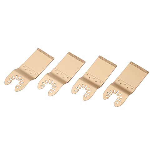 4Pcs 34mm Unabhängige Verpackung Oszillierende Sägeblatt Diamant Hartmetall Schleifen Schneideblatt Holz Multitool Klinge für die Holzbearbeitung von ViaGasaFamido