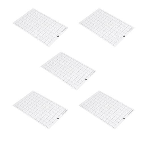 5-teilige Schneidematte, 30,5 X 20,3 Cm, PVC, Standard-Griff, Selbstklebende Schnittunterlage, Ersatz, Rutschfest, Viskosität, Mittlere Maschenweite, für Silhouette Cameo, Quilten, Nähen, Basteln 5-teilige Schneidematte, 30,5 X 20,3 Cm, PVC, Standard-Griff, Selbstklebende Schnittunterlage, Ersatz, Rutschfest, Viskosität, Mittlere Maschenweite, für Silhouette Cameo, Quilten, Nähen, Basteln von ViaGasaFamido