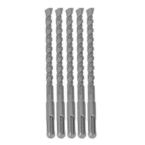5pcs 2 Flöte Selbst Zentrierende Spitze Konstruktion Drillbits 210 Mm Schneller Chipentfernung Rotationshammer für Ziegelstein und Beton (10 mm) von ViaGasaFamido