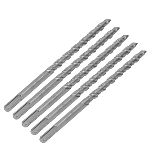 5pcs 2 Flöte Selbst Zentrierende Spitze Konstruktion Drillbits 210 Mm Schneller Chipentfernung Rotationshammer für Ziegelstein und Beton (12 mm) von ViaGasaFamido