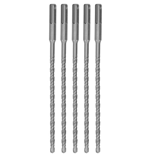 5pcs 2 Flöte Selbst Zentrierende Spitze Konstruktion Drillbits 210 Mm Schneller Chipentfernung Rotationshammer für Ziegelstein und Beton (7mm) von ViaGasaFamido