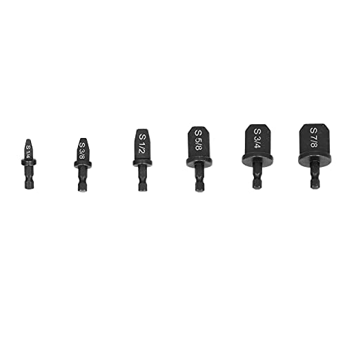 6PCS -Swaging -Werkzeugbohrer -Bit -Set, Professionelles Handbuchkupferrohr -Swage -Werkzeug -Kit, HLK, Tischlerei -Router -Bits Zum Flcken und Ausbau von Kupferrohr, Mechanischer Verarbeitung, von ViaGasaFamido