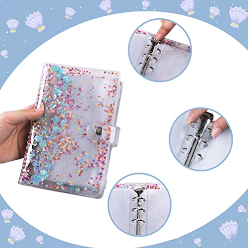A6 -Budgetplaner mit Taschen mit Reißverschluss, um das Ideale Budget für Reisende und Geschäftsstudenten zu überwachen - Robuste und Resistente PVC Geräte (BLACK #65) von ViaGasaFamido
