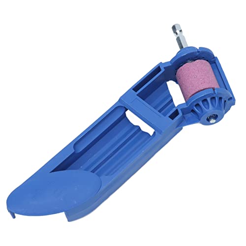 Effizientes Schärfen, Elektrischer Bohrer -Bitschärfer Tragbarer Bohrer -Spitzer mit Verschleißfest, Einstellbarer Größe und Acker, Verbesserte Arbeitseffizienz, Geeignet (ORANGE) (BLUE) von ViaGasaFamido