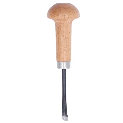 Holzschnitzmeißel, Gerader Hohlkehle, Schneidmesser, Werkzeug, Gravierter Meißel, Buchengriff, Stahlklinge, Pilzgriff, DIY-Kunsthandwerkszubehör für Anfänger, Hobbyisten, Holzbearbeitung Holzschnitzmeißel, Gerader Hohlkehle, Schneidmesser, Werkzeug, Gravierter Meißel, Buchengriff, Stahlklinge, Pilzgriff, DIY-Kunsthandwerkszubehör für Anfänger, Hobbyisten, Holzbearbeitung von ViaGasaFamido