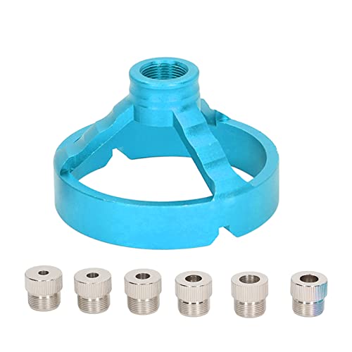 Punch Locator Bohranleitung, 3 in 1 Vertikaler Lochpunch -Locator Vertikaler Bohrmaschine Bohrhandbuch Fixture Holzbearbeitung Gerade Loch -Jig (BLUE) von ViaGasaFamido