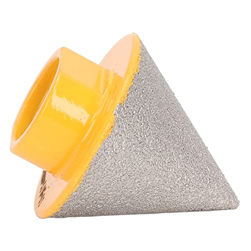 Schrägkamm Bit Countersink Mahlen Granit Vorhandene Löcher Vergrößern Keramikbodenfliesen -Glas -Fliesen -Glas mit Bodenwinkel für 60 Grad, Vakuumlöttechnologie (38 mm) von ViaGasaFamido