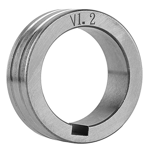Schweißmaschine Drahtvorschubrolle 30 mm Stahldrahtvorschubrolle 0,8/1,0/1,2 Drahtvorschubführungsrad für Binzel(1.2mm) von ViaGasaFamido