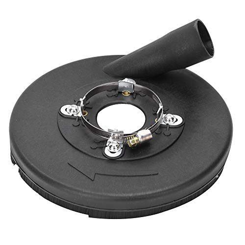 Staubsammelradschutz, 7 Zoll Trockenschleifstaubsammelhaubenabdeckung für 180/230mm Winkelschleifer Betonschleifer Staubsammelradschutz, 7 Zoll Trockenschleifstaubsammelhaubenabdeckung für 180/230mm Winkelschleifer Betonschleifer von ViaGasaFamido