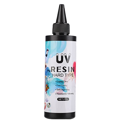 UV -Harz Kleber Schnell Härtungsübergreifend Handel DIY Klar Durchsichtige Farbe Anti -vergilbt Schnellklebstoff Keine Klebrigen Rückstände Kunstzubehör für Bastelschmuck Machen von ViaGasaFamido
