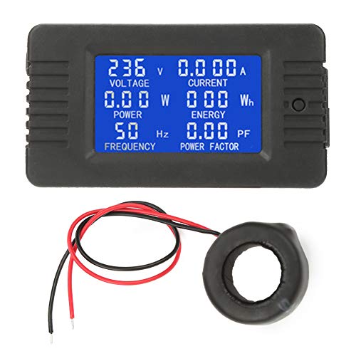 ViaGasaFamido 100A Volt-Verstärker Messer, Digital-Voltmeter-Ampere-Panel 2 Drahtspannungs-Amperage-Tester mit Aktuellem Transformator ViaGasaFamido 100A Volt-Verstärker Messer, Digital-Voltmeter-Ampere-Panel 2 Drahtspannungs-Amperage-Tester mit Aktuellem Transformator von ViaGasaFamido