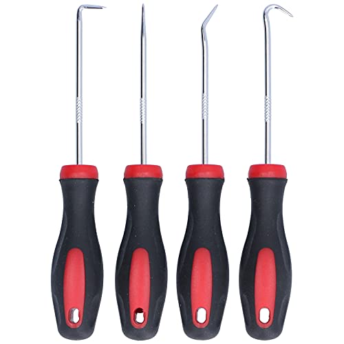 ViaGasaFamido 4Pcs Pick Hook Set Genaues Auto Automotive Öldichtung Haken Dichtungsabzieher Entferner 155Mm Schraubendreher Öldichtung Pry Für Demontage Montage Öldichtung,Umfassendes Werkzeugset ViaGasaFamido 4Pcs Pick Hook Set Genaues Auto Automotive Öldichtung Haken Dichtungsabzieher Entferner 155Mm Schraubendreher Öldichtung Pry Für Demontage Montage Öldichtung,Umfassendes Werkzeugset von ViaGasaFamido