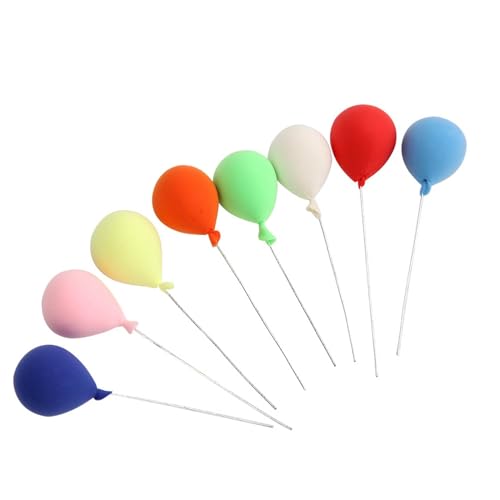 ViaGasaFamido 8 PCs Dekorationsballon, 1:12 Puppenhaus Gartenharz Ballon mit Handgefertigtem Design, für Puppenhauszubehör und Miniaturdekorationen ViaGasaFamido 8 PCs Dekorationsballon, 1:12 Puppenhaus Gartenharz Ballon mit Handgefertigtem Design, für Puppenhauszubehör und Miniaturdekorationen von ViaGasaFamido