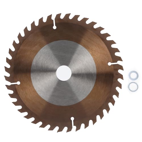 ViaGasaFamido 8 Zoll 60T Zemented Carbid Circular Saw Saw Theet Inzision für Holzschnitt Aluminium PVC usw. Geeignet für 25,4 Mm Elektriksägen TCT Kreissägeklinge Geeignet (8”*25.4 * 40T) von ViaGasaFamido