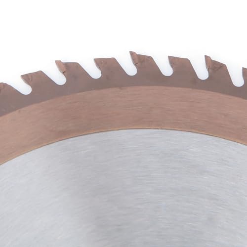 ViaGasaFamido 8 Zoll 60T Zemented Carbid Circular Saw Saw Theet Inzision für Holzschnitt Aluminium PVC usw. Geeignet für 25,4 Mm Elektriksägen TCT Kreissägeklinge Geeignet (8”*25.4 * 60T) von ViaGasaFamido