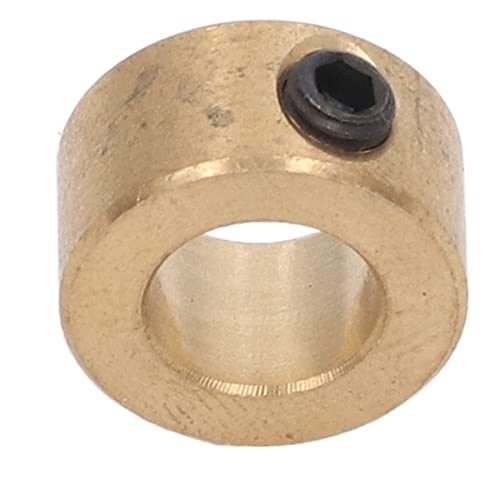 ViaGasaFamido Bohrerbit -Stop -Kragen Messing, Gute Versiegelung, Hohe Arbeitseffizienz, mit Hexshank Bohrer, Kompakt und Tragbar, für Holzbearbeitungsbohrungen (10 mm) von ViaGasaFamido