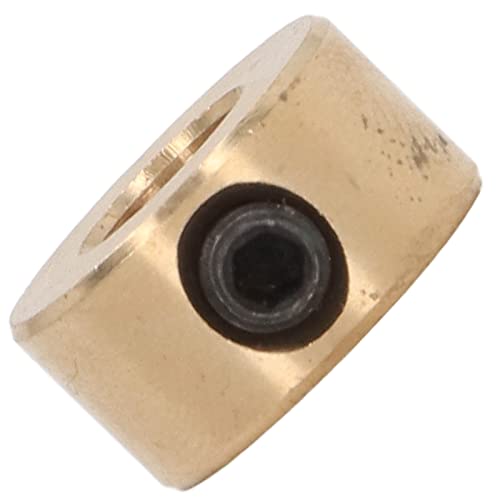 ViaGasaFamido Bohrerbit -Stop -Kragen Messing, Gute Versiegelung, Hohe Arbeitseffizienz, mit Hexshank Bohrer, Kompakt und Tragbar, für Holzbearbeitungsbohrungen (8 mm) von ViaGasaFamido