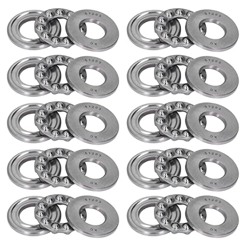 ViaGasaFamido Einzelstücke von 10 Teilen von 10 Teilen, Beständiges Design für Axiale Ladesteile, für Kranhaken, Vertikale Wasserpumpe (51203) von ViaGasaFamido