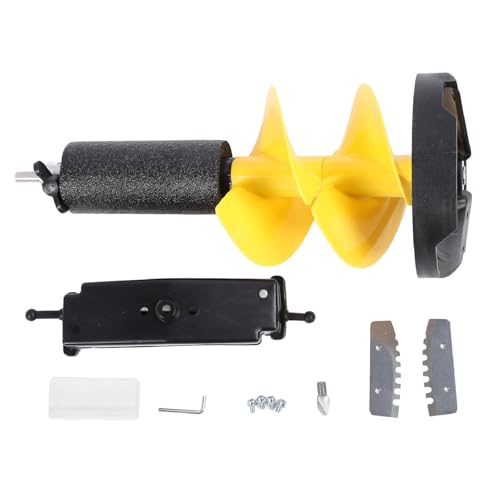 ViaGasaFamido Eisbohrer-Auger, 8 Zoll Durchmesser Schnur Lose Eis-Auger-Bit mit Vielseitigem Adapter und Float Zum Bohren von Tiefeis-Angel Löchern ViaGasaFamido Eisbohrer-Auger, 8 Zoll Durchmesser Schnur Lose Eis-Auger-Bit mit Vielseitigem Adapter und Float Zum Bohren von Tiefeis-Angel Löchern von ViaGasaFamido