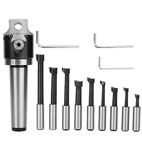 ViaGasaFamido Essentielles Bohrkopf mit Vielseitigem CNC-Bearbeitungszubehör, F1-12mm Bowing Head für CNC-Fräsmaschinen, Kohlenstoffstahlmaterial, Mechanischer Prozess mit Hoher Genauigkeit, von ViaGasaFamido