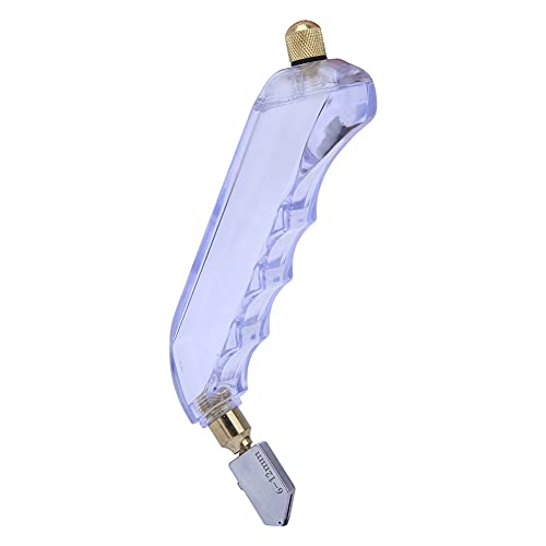 ViaGasaFamido Glasschneidwerkzeug, Glasschneider-Walzenart, Ideales Werkzeug für Zuhause, Sicher und Ergonomisch mit Rutschfestem Griff, Tragbares Design, Geeignet für Glas- und Mineralschneidungen von ViaGasaFamido