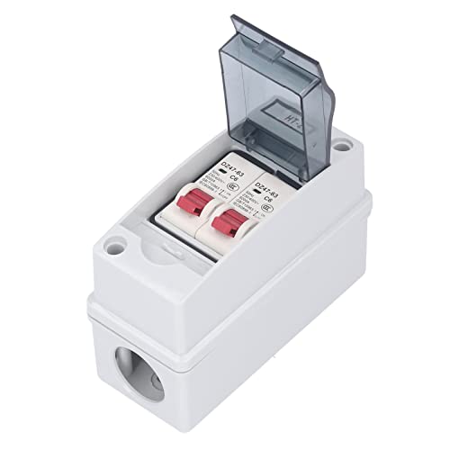 ViaGasaFamido Leckageschalter, Empfindlicher Betrieb, Kunststoffmaterial, Feine Verarbeitungskunst -Miniaturschalter DZ47 63 230 400 V 6A 6000A Erdungsstörungskreis mit Klemme von ViaGasaFamido