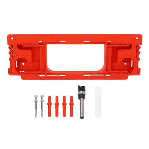 ViaGasaFamido Rote Abs Scharnier Tür Schloss Blende Länge Länge Dicke und Eckform Verstellbare Türscharnier -Router -Vorlage für Runde und Quadratische Eckscharniere ViaGasaFamido Rote Abs Scharnier Tür Schloss Blende Länge Länge Dicke und Eckform Verstellbare Türscharnier -Router -Vorlage für Runde und Quadratische Eckscharniere von ViaGasaFamido