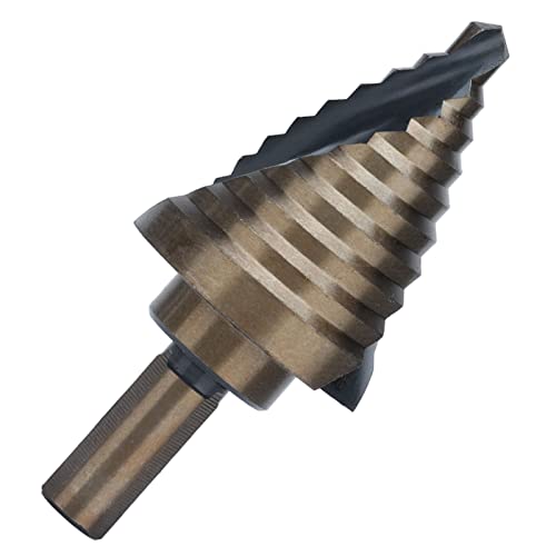 ViaGasaFamido Stiefmaschinenbohrbit Set, 10 Größe Hochgeschwindigkeits -Stahl -Spiralflöte Stufbits für Edelstahl Aluminiumholz Kunststoff Kunststoff ViaGasaFamido Stiefmaschinenbohrbit Set, 10 Größe Hochgeschwindigkeits -Stahl -Spiralflöte Stufbits für Edelstahl Aluminiumholz Kunststoff Kunststoff von ViaGasaFamido