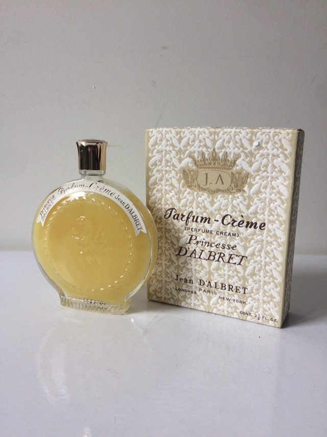 Princesse Von Jean D'albret 1964 Vintage Parfum Creme 67 Ml von VibaVintage