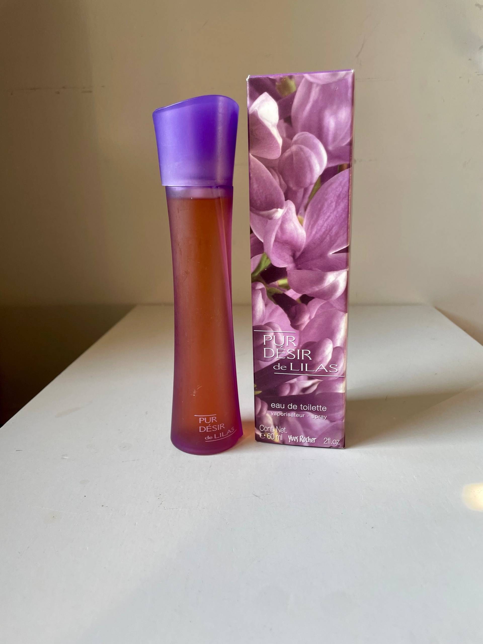 Pur Desir De Lilas Von Yves Rocher Eau Toilette Spray Vintage von VibaVintage