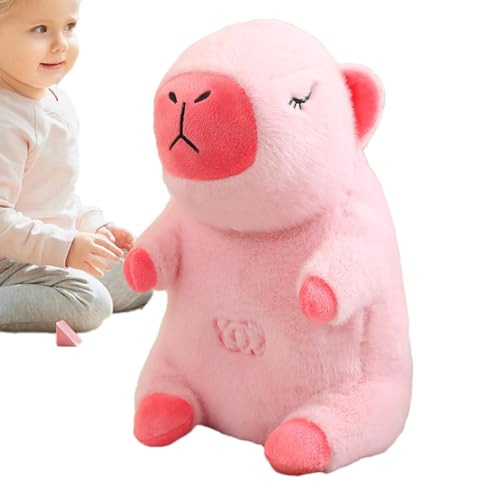 Carpincho Plüschpuppe, gefüllter Köder, beruhigendes Atmungsspielzeug mit Musik und Licht, Schlafschnuller, Plüschtier mit einstellbarer rhythmischer Atmung für Erwachsene und Kinder Carpincho Plüschpuppe, gefüllter Köder, beruhigendes Atmungsspielzeug mit Musik und Licht, Schlafschnuller, Plüschtier mit einstellbarer rhythmischer Atmung für Erwachsene und Kinder von Vibhgtf