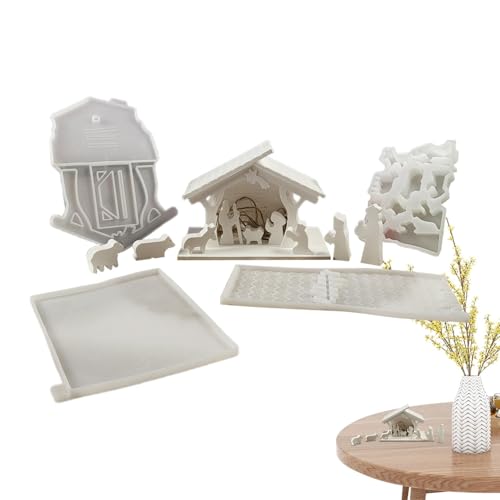 Form aus Ton für die Geburt – Form der Geburt aus Harz, Form für Weihnachtskrippe, dekorative Formen für die Geburt – Heilige Familie Katholische Dekoration Form aus Ton für die Geburt – Form der Geburt aus Harz, Form für Weihnachtskrippe, dekorative Formen für die Geburt – Heilige Familie Katholische Dekoration von Vibhgtf